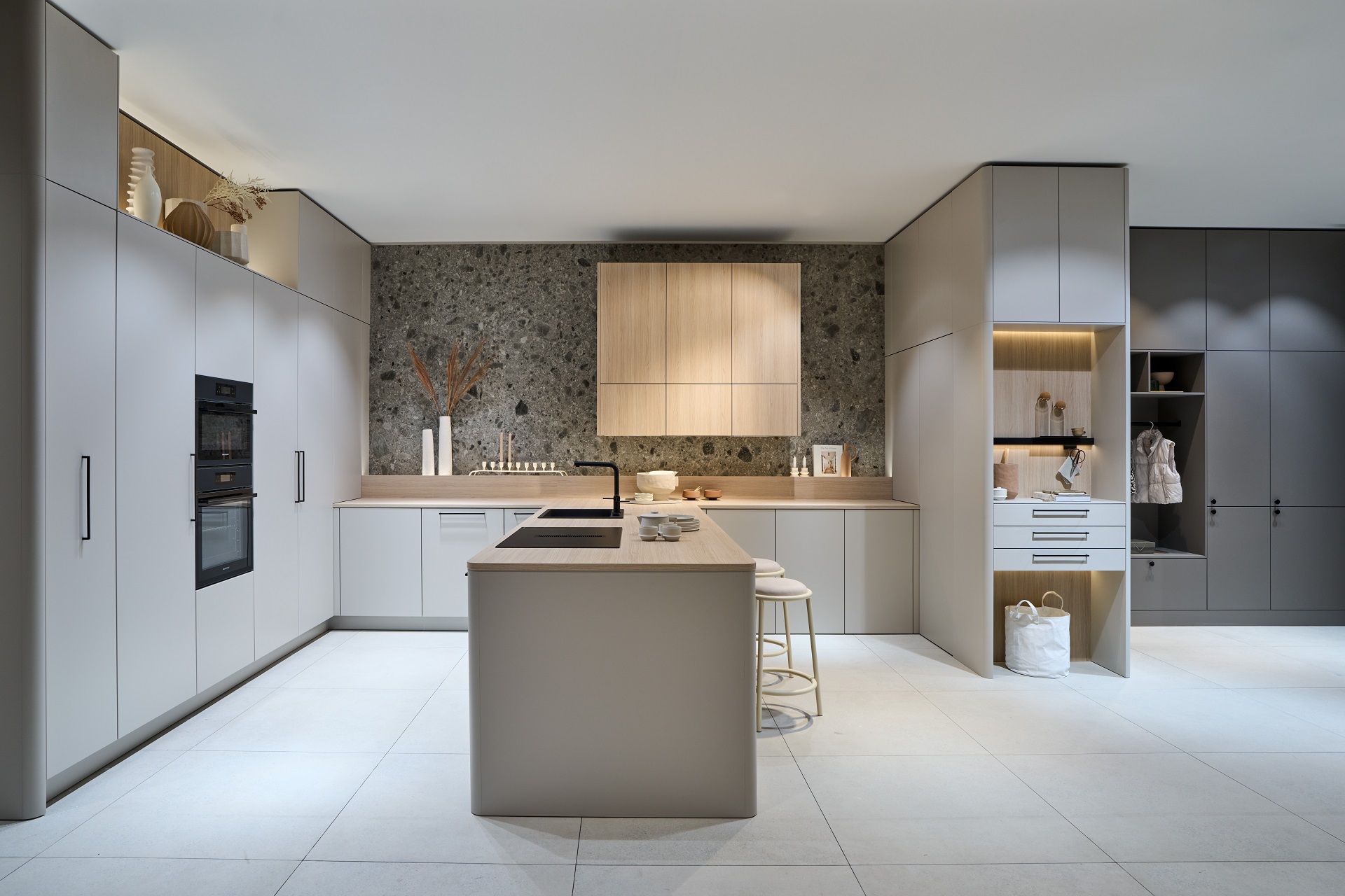 Des formes organiques et des courbes pour votre cuisine