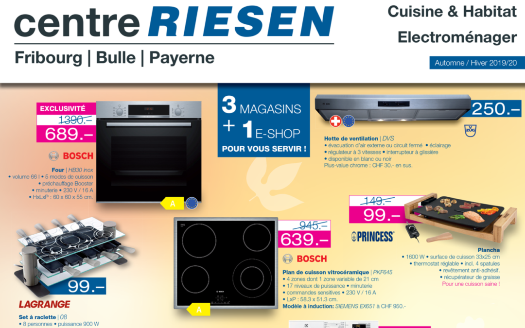 Profitez dès à présent de nos offres de fin d’année sur les appareils ménagers !