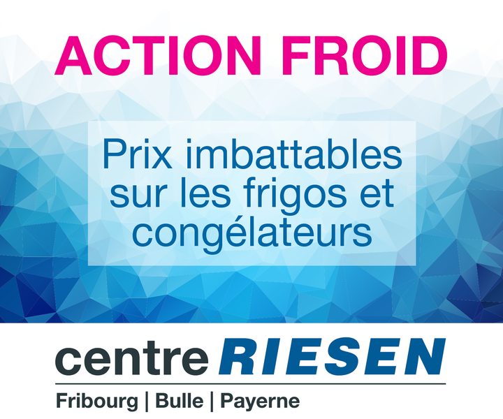 L’ACTION FROID 2019 a débuté ce lundi 1er juillet au Centre Riesen !