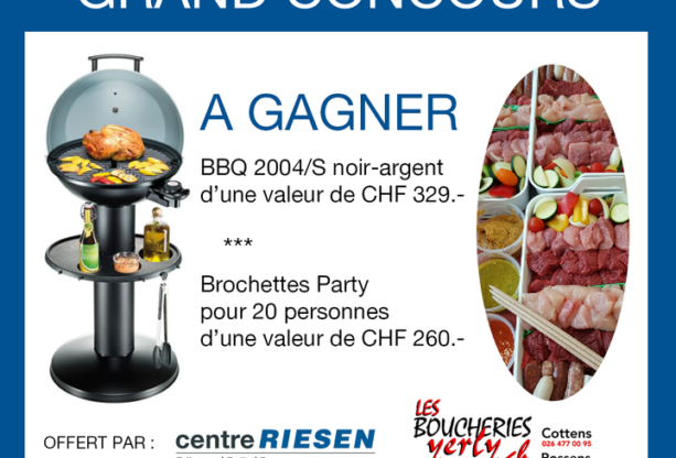 GRAND CONCOURS : Gagnez un grill, ainsi que des Brochettes Party pour 20 personnes !