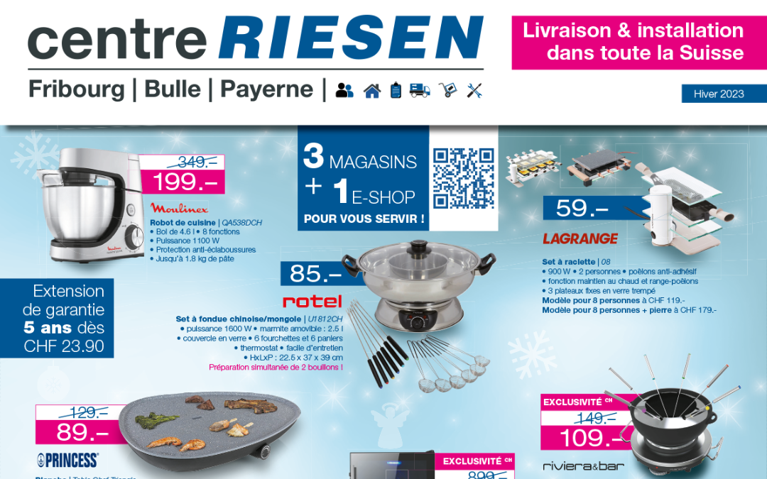 Prix “comptoir” sur une série d’appareils ménagers !