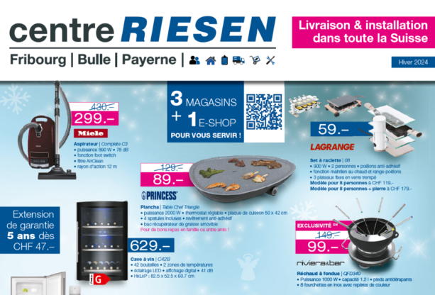 Offres automne/hiver sur nos appareils ménagers !