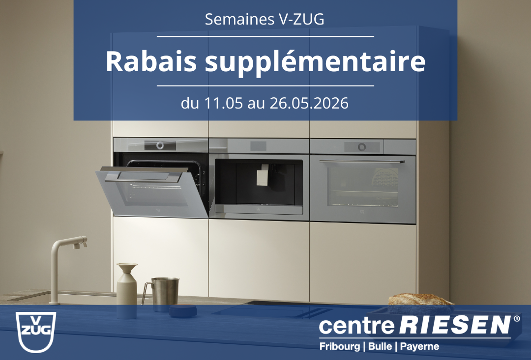 Offre exceptionnelle sur V-ZUG